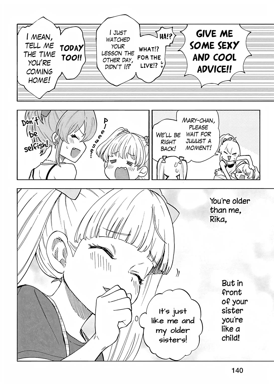 THE iDOLM@STER Cinderella Girls - U149 Chapter 104.5 page 10 - Chapter 104.5: Extra Chapter An Afternoon With Rika and Mary