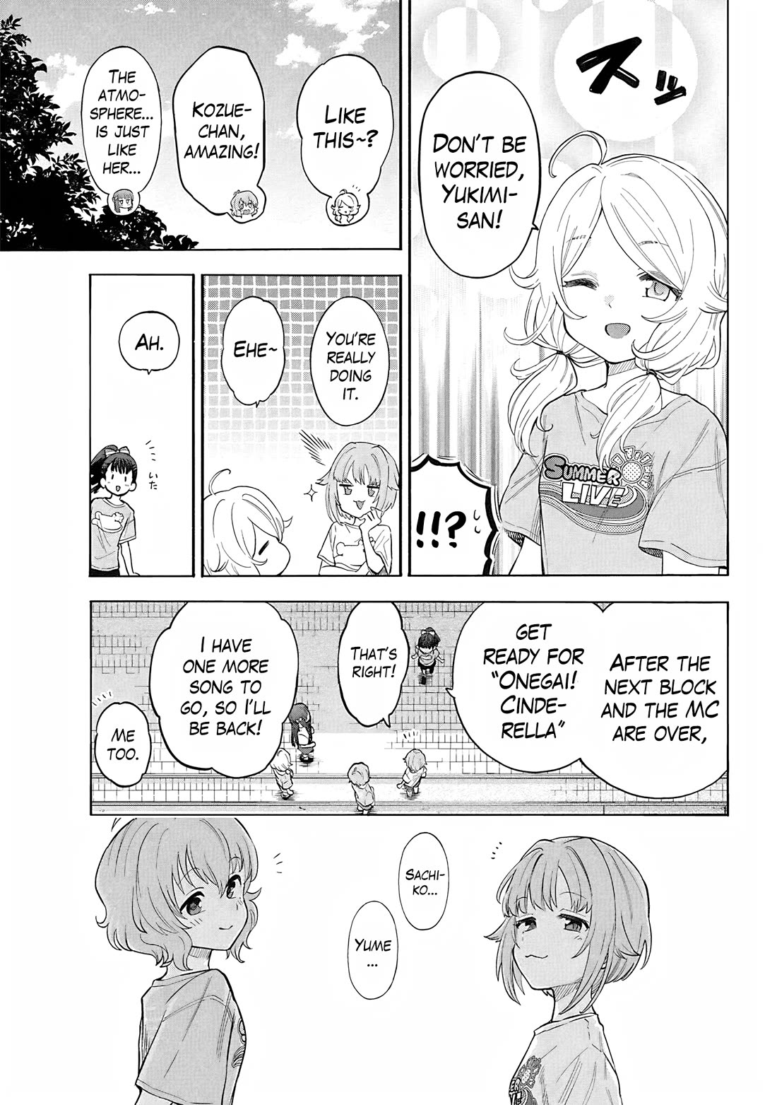THE iDOLM@STER Cinderella Girls - U149 Chapter 108 page 3 - Chapter 108: Summer Live Part 8