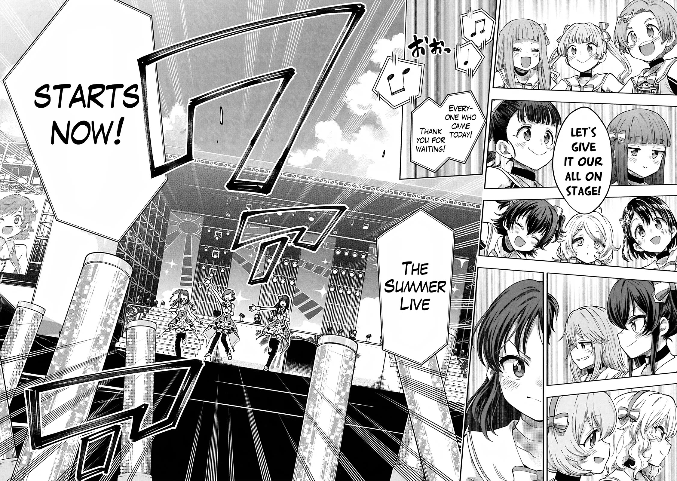THE iDOLM@STER Cinderella Girls - U149 Chapter 110 page 9 - Chapter 110: Summer Live Part 10