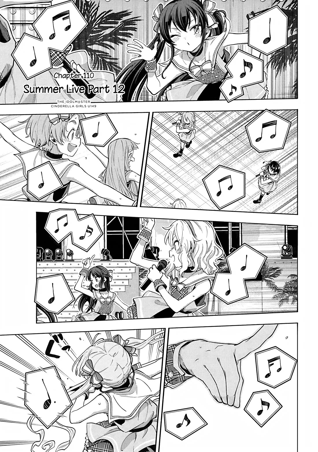 THE iDOLM@STER Cinderella Girls - U149 Chapter 113 page 1 - Chapter 113: Summer Live Part 12