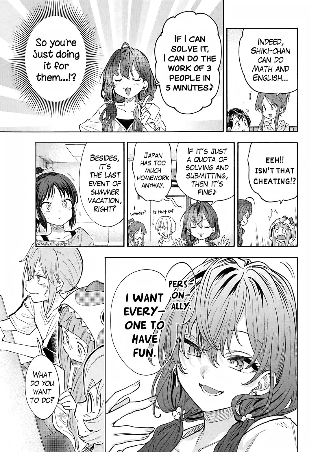 THE iDOLM@STER Cinderella Girls - U149 Chapter 115 page 13 - Chapter 115: End of Summer Part 1