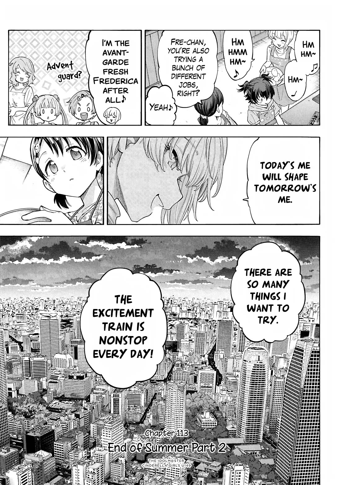 THE iDOLM@STER Cinderella Girls - U149 Chapter 116 page 1 - Chapter 116: End of Summer Part 2