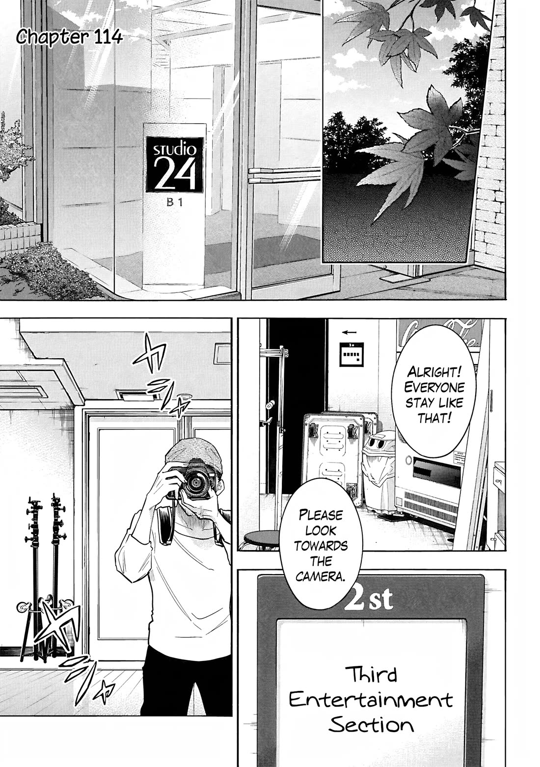 THE iDOLM@STER Cinderella Girls - U149 Chapter 117 page 1 - Chapter 117: Third Entertainment Section Part 20