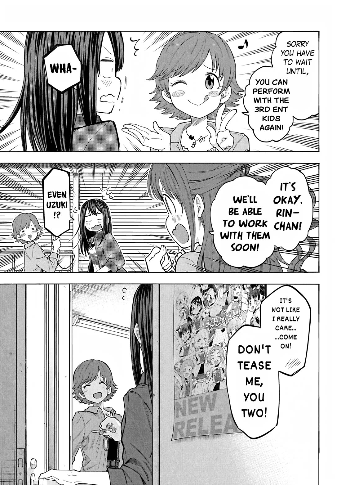 THE iDOLM@STER Cinderella Girls - U149 Chapter 118.5 page 12 - Chapter 118.5: New! Third Entertainment Section! / new generations