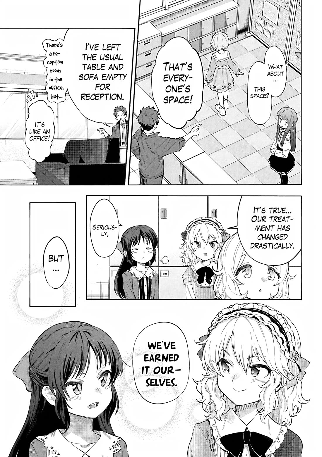 THE iDOLM@STER Cinderella Girls - U149 Chapter 118.5 page 4 - Chapter 118.5: New! Third Entertainment Section! / new generations