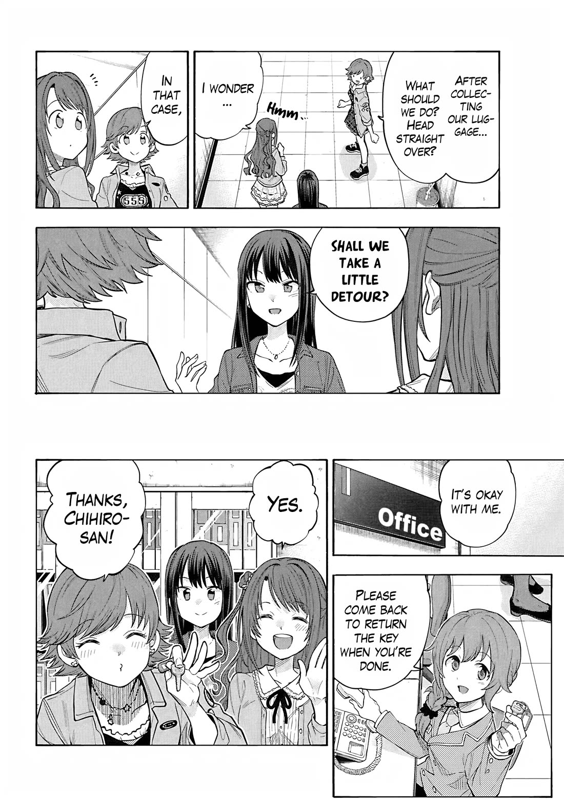 THE iDOLM@STER Cinderella Girls - U149 Chapter 118.5 page 7 - Chapter 118.5: New! Third Entertainment Section! / new generations