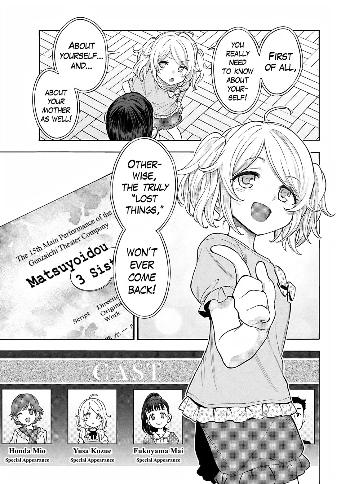 THE iDOLM@STER Cinderella Girls - U149 Chapter 119 page 3 - Chapter 119: Yusa Kozue Part 1