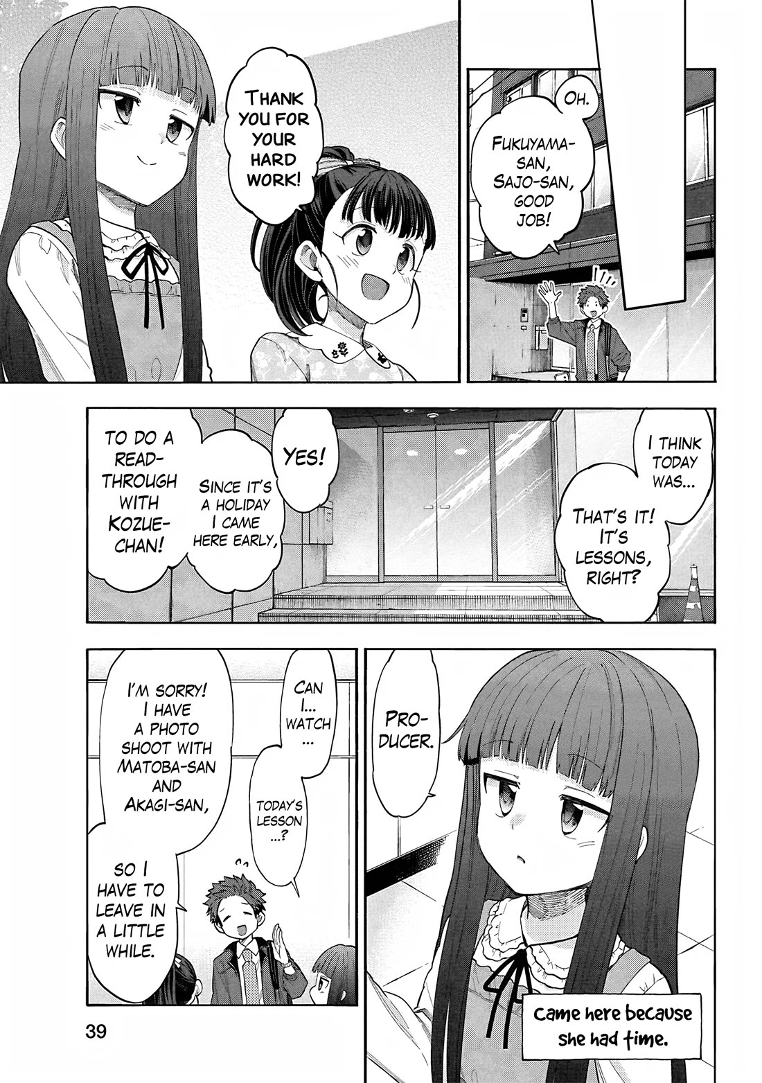 THE iDOLM@STER Cinderella Girls - U149 Chapter 120 page 13 - Chapter 120: Yusa Kozue Part 2