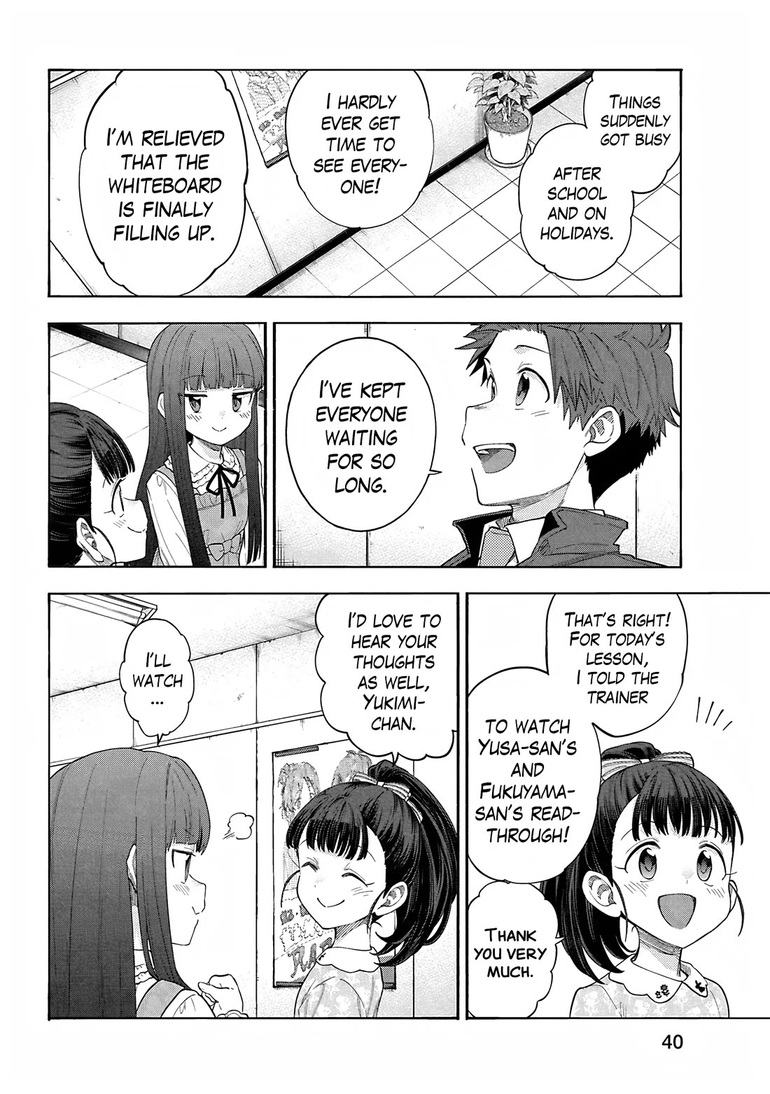 THE iDOLM@STER Cinderella Girls - U149 Chapter 120 page 14 - Chapter 120: Yusa Kozue Part 2