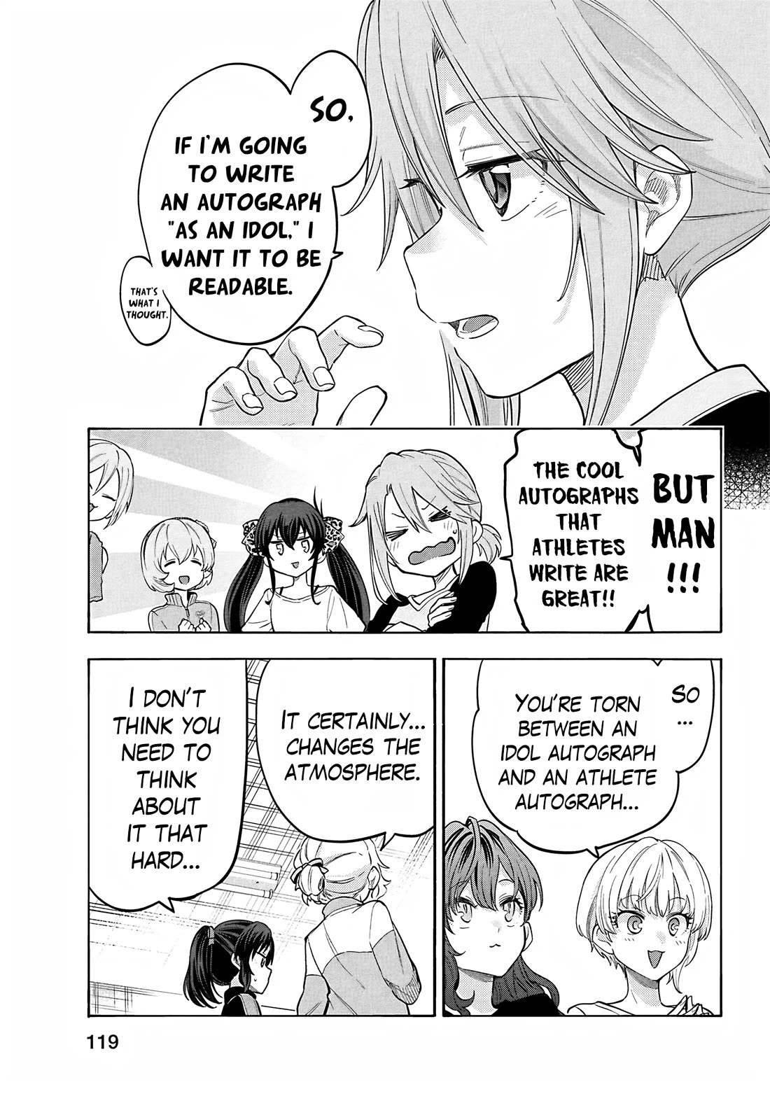 THE iDOLM@STER Cinderella Girls - U149 Chapter 123 page 13 - Chapter 123: Autograph Part 1