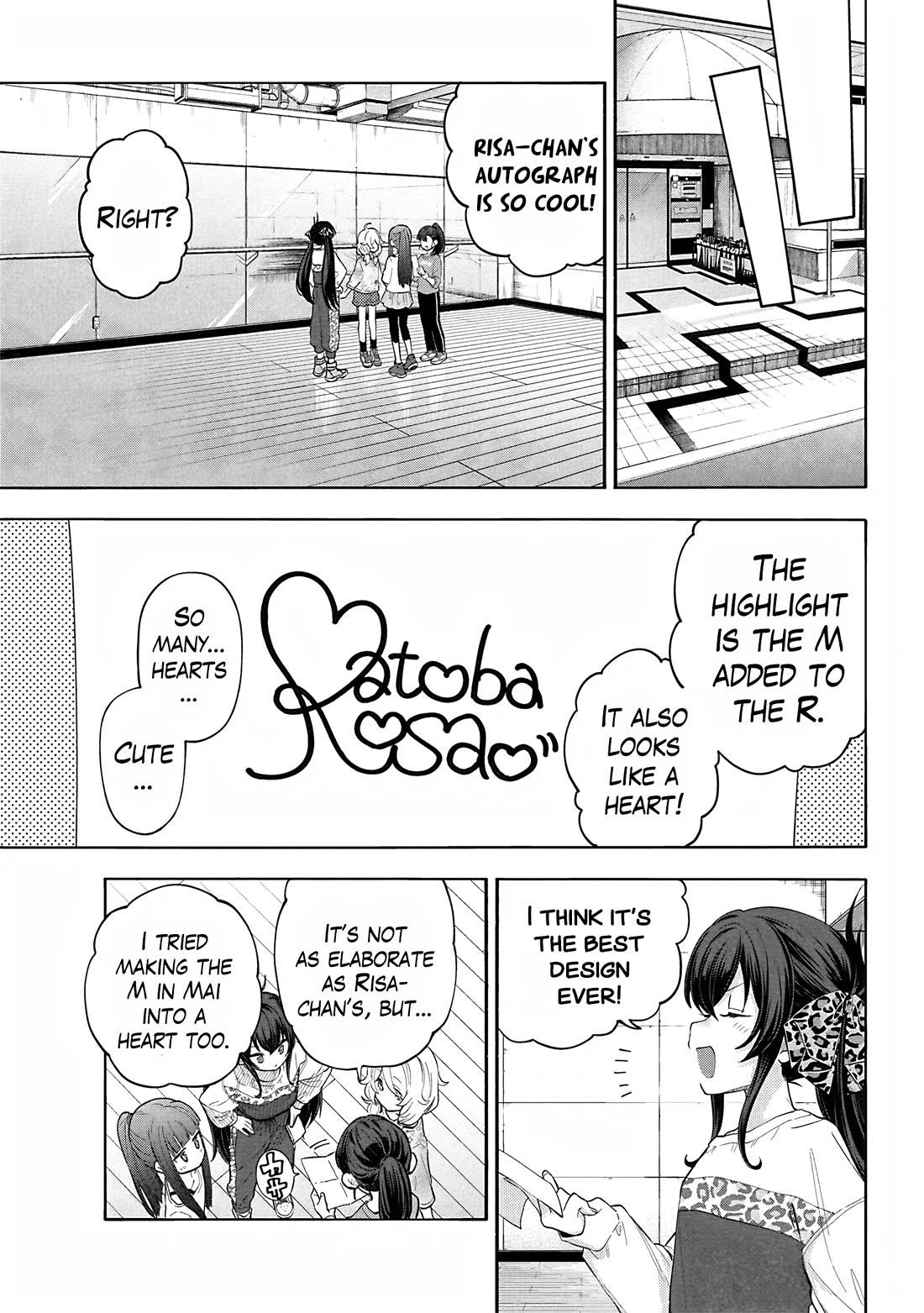 THE iDOLM@STER Cinderella Girls - U149 Chapter 125 page 9 - Chapter 125: Everyone's Autograph