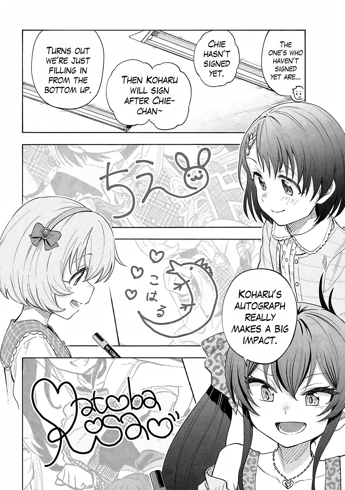 THE iDOLM@STER Cinderella Girls - U149 Chapter 126 page 10 - Chapter 126: Autograph Part 3