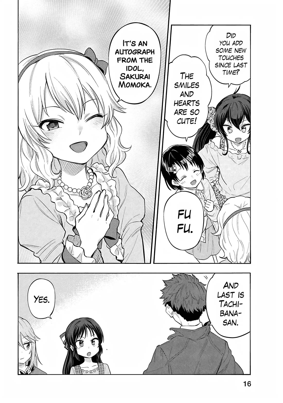 THE iDOLM@STER Cinderella Girls - U149 Chapter 126 page 12 - Chapter 126: Autograph Part 3
