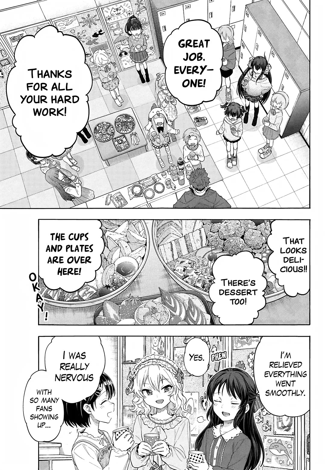 THE iDOLM@STER Cinderella Girls - U149 Chapter 127 page 14 - Chapter 127: Release Event