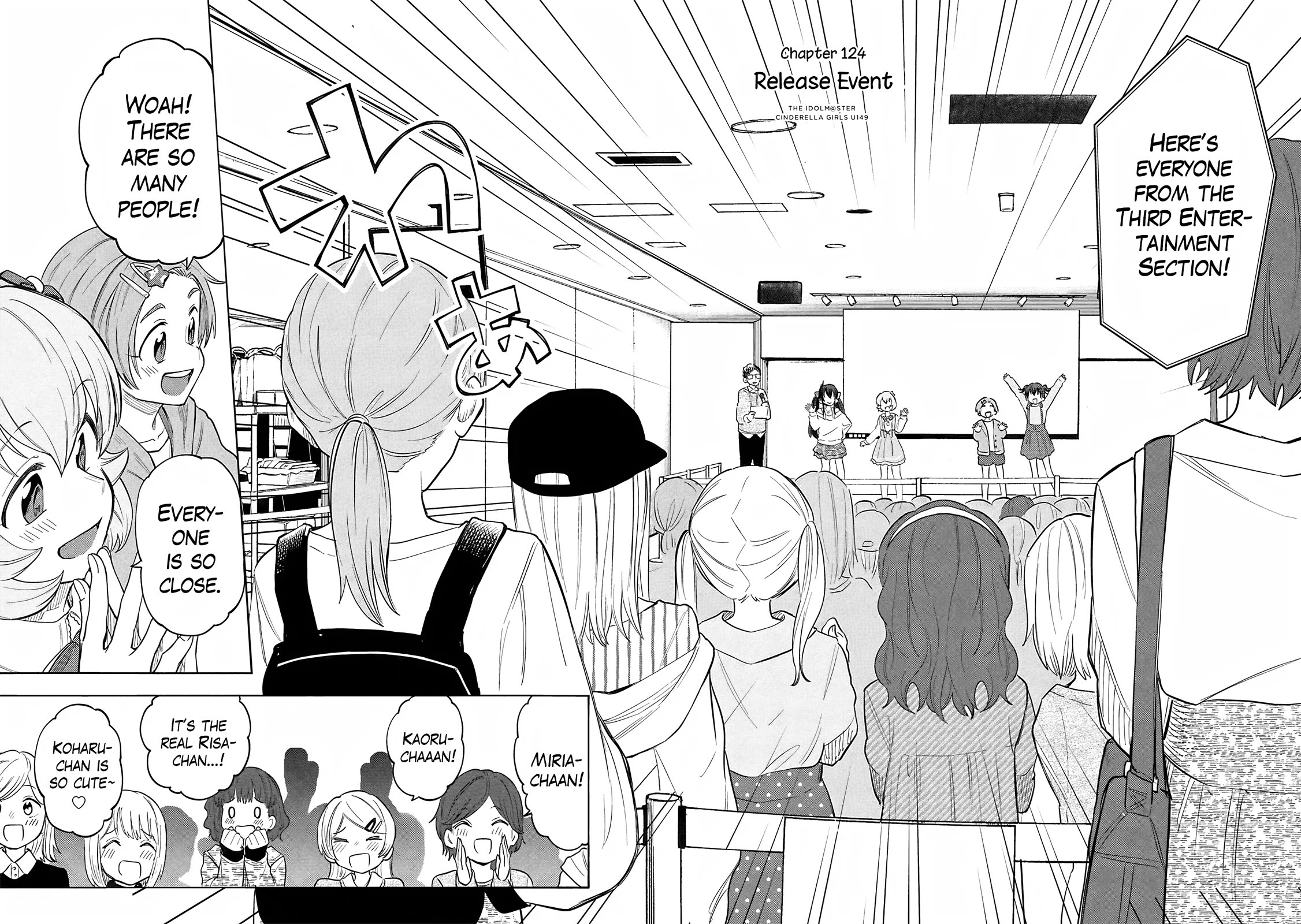 THE iDOLM@STER Cinderella Girls - U149 Chapter 127 page 2 - Chapter 127: Release Event