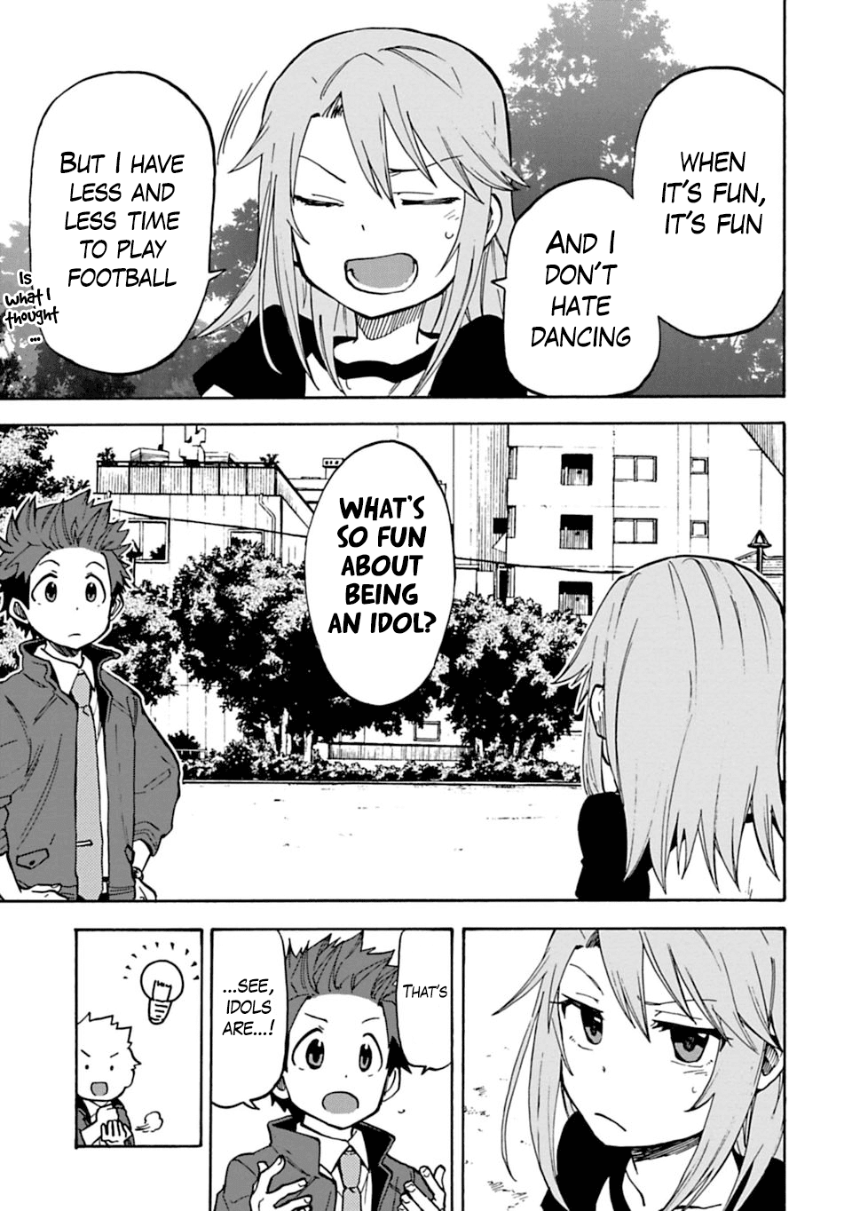 THE iDOLM@STER Cinderella Girls - U149 Chapter 13 page 17 - Chapter 13: Yuuki Haru (2)