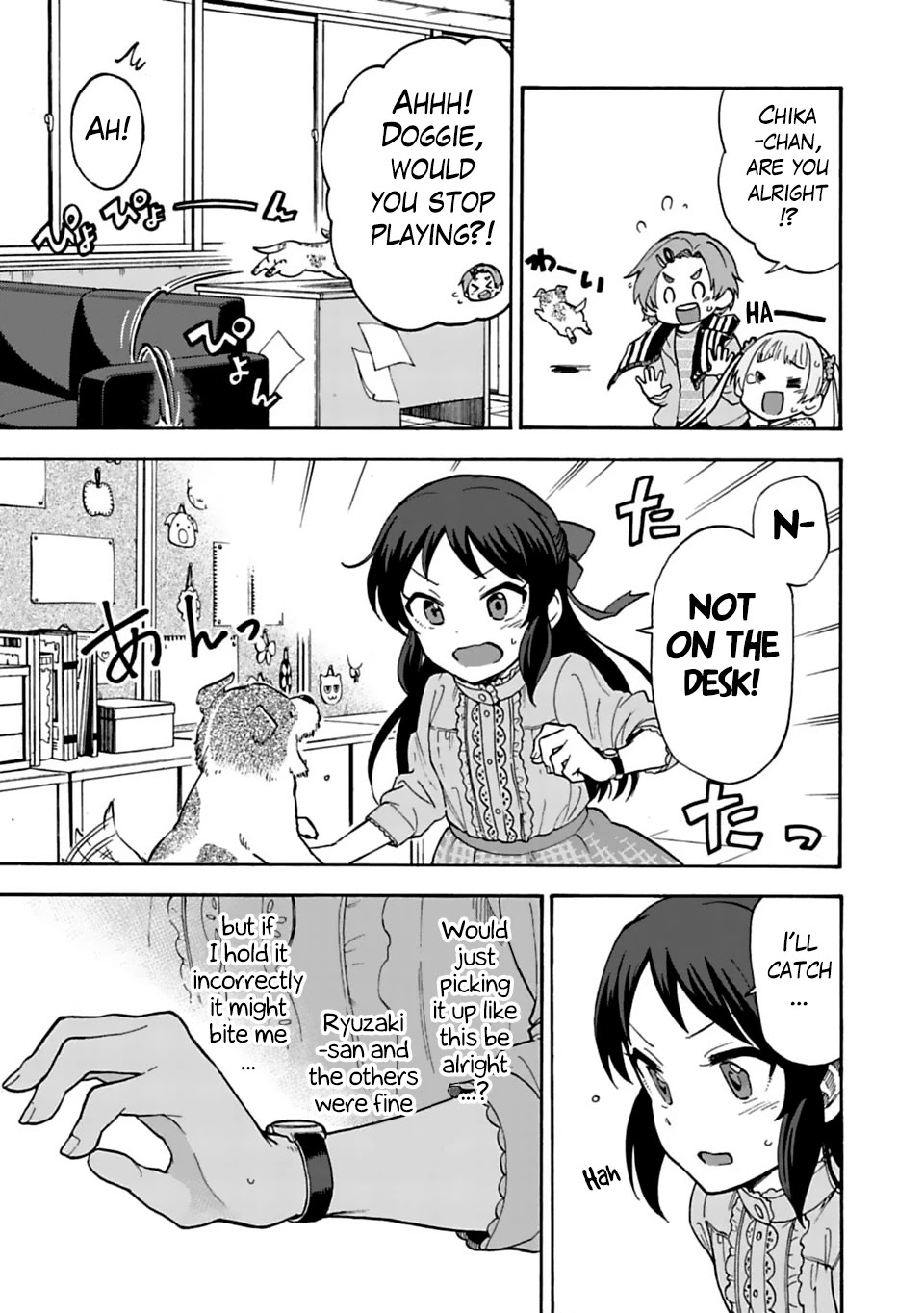 THE iDOLM@STER Cinderella Girls - U149 Chapter 27 page 13 - Chapter 27: A Day with the Idols (Part 1)