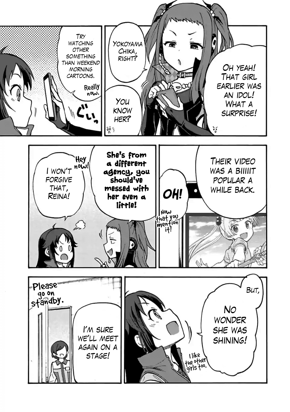 THE iDOLM@STER Cinderella Girls - U149 Chapter 43.2 page 15 - Chapter 43.2: Off Showtime (Part 2)
