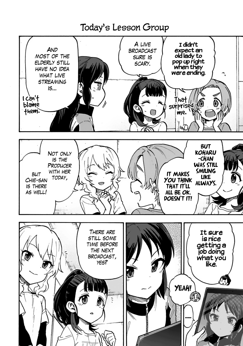THE iDOLM@STER Cinderella Girls - U149 Chapter 45.5 page 2 - Chapter 45.5: Everyone at that Moment