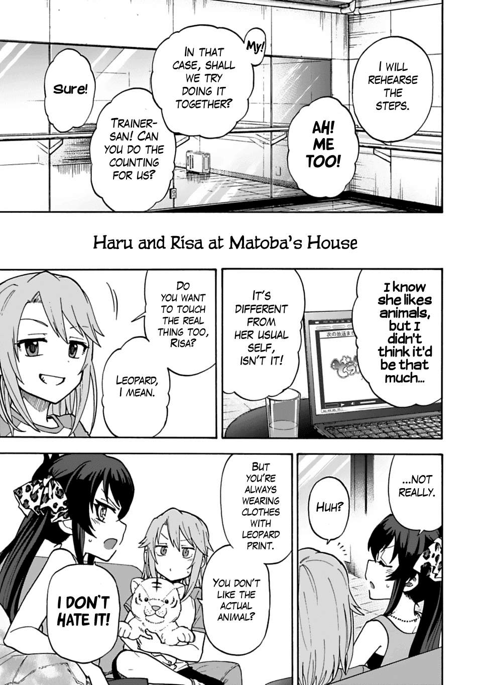 THE iDOLM@STER Cinderella Girls - U149 Chapter 45.5 page 3 - Chapter 45.5: Everyone at that Moment