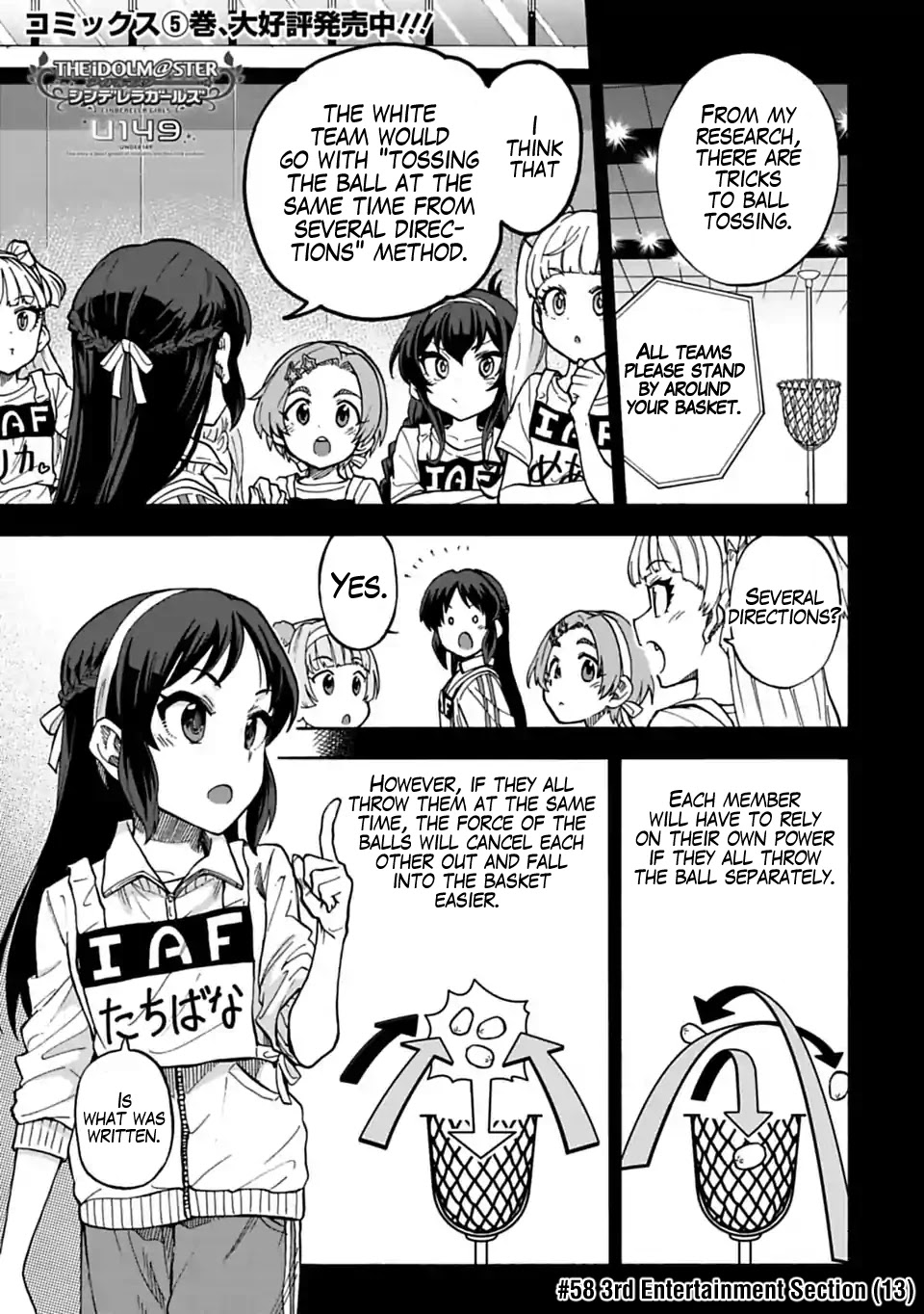 THE iDOLM@STER Cinderella Girls - U149 Chapter 58 page 1 - Chapter 58: Third Entertainment Section (13)