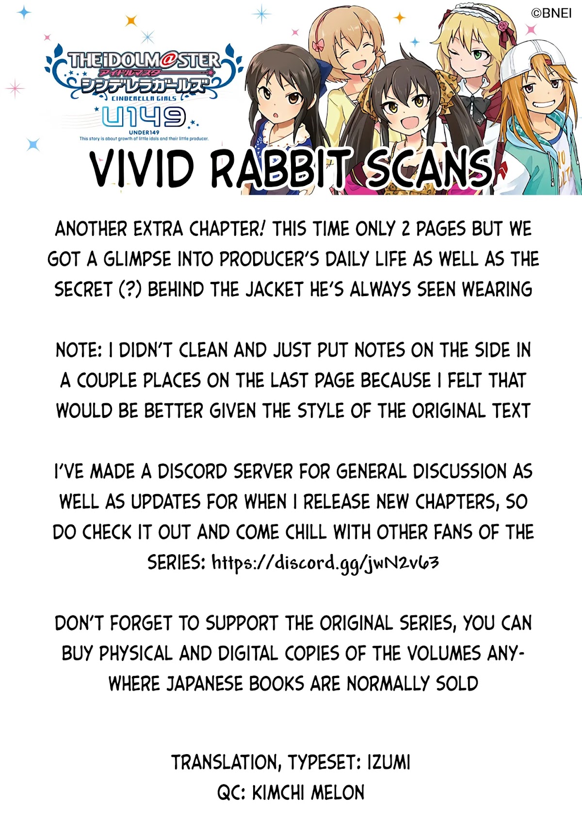 THE iDOLM@STER Cinderella Girls - U149 Chapter 64.5 page 4 - Chapter 64.5: Special Compilation