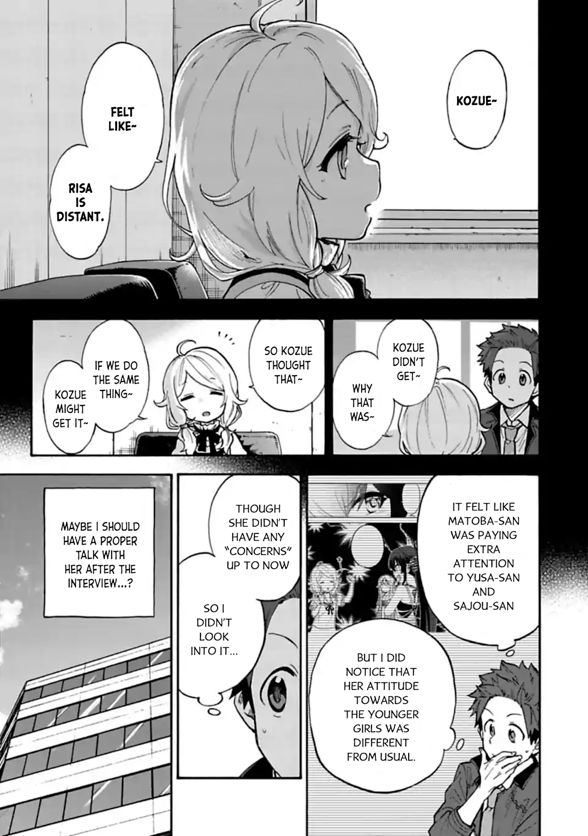 THE iDOLM@STER Cinderella Girls - U149 Chapter 68.2 page 4 - Chapter 68.2: Matoba Risa (1) (Part 2)