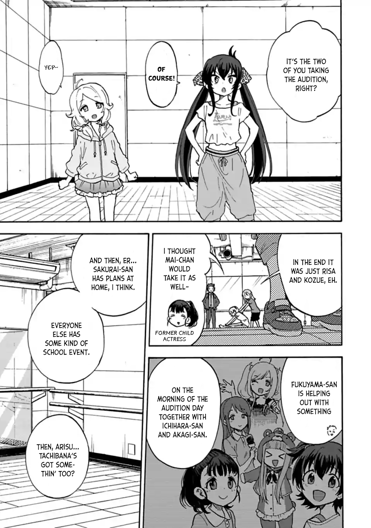 THE iDOLM@STER Cinderella Girls - U149 Chapter 68 page 11 - Chapter 68: Matoba Risa (1) (Part 1)
