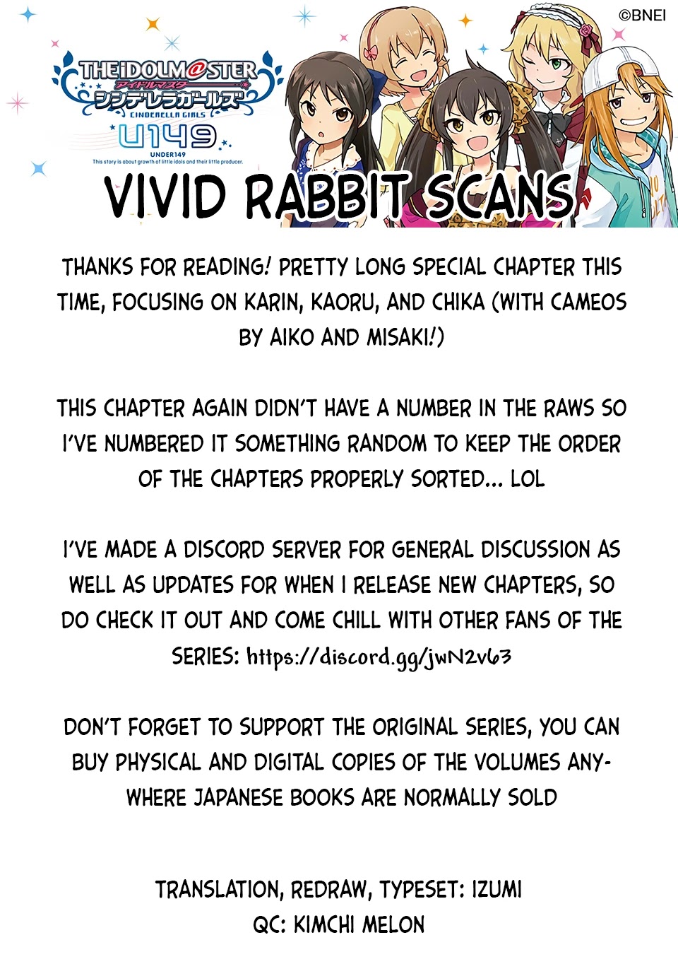 THE iDOLM@STER Cinderella Girls - U149 Chapter 69.1 page 12 - Chapter 69.1: Special Compilation - Try! White Line!
