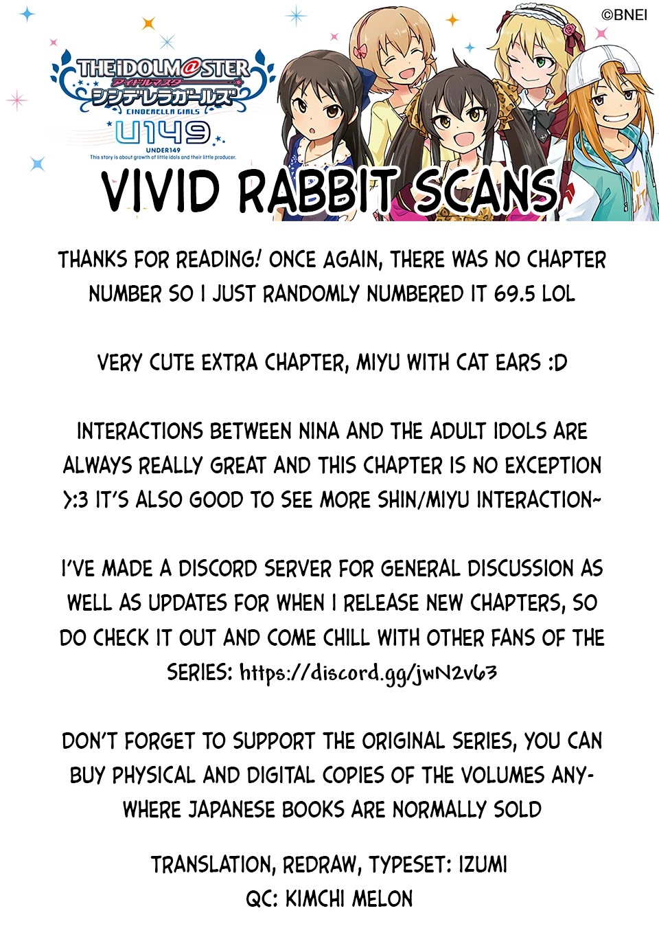 THE iDOLM@STER Cinderella Girls - U149 Chapter 69.5 page 6 - Chapter 69.5: Special Compilation - Nina's Animal Seminar