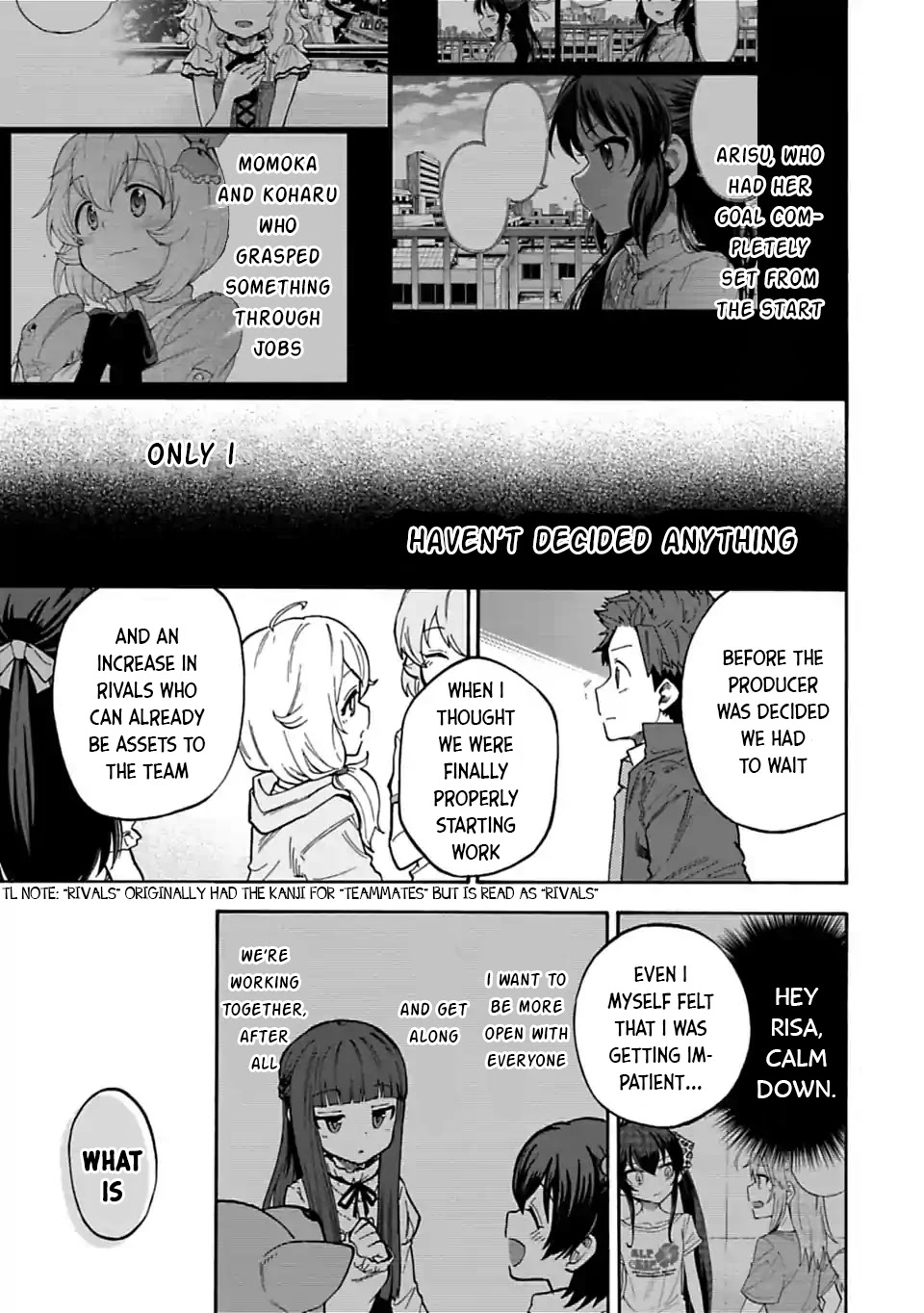 THE iDOLM@STER Cinderella Girls - U149 Chapter 70 page 7 - Chapter 70: Matoba Risa (3)