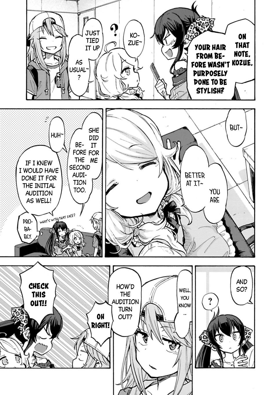 THE iDOLM@STER Cinderella Girls - U149 Chapter 71.3 page 4 - Chapter 71.3: Matoba Risa (4) (Part 3)
