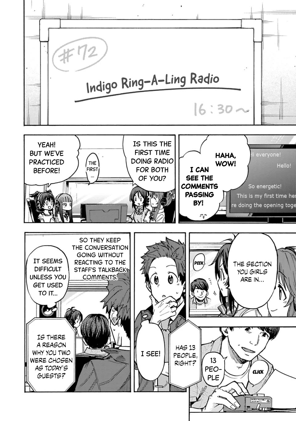 THE iDOLM@STER Cinderella Girls - U149 Chapter 72 page 3 - Chapter 72: Indigo Ring-A-Ling Radio