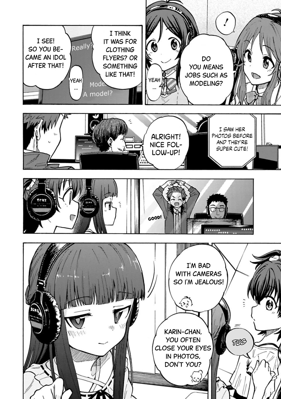 THE iDOLM@STER Cinderella Girls - U149 Chapter 72 page 9 - Chapter 72: Indigo Ring-A-Ling Radio