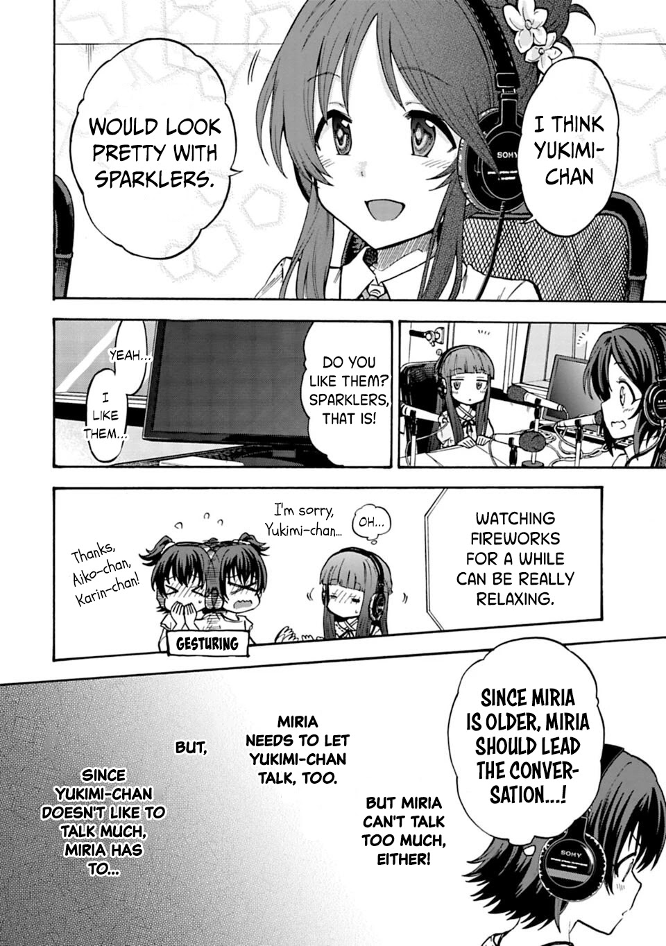 THE iDOLM@STER Cinderella Girls - U149 Chapter 73 page 10 - Chapter 73: Indigo Ring-A-Ling Radio (2)