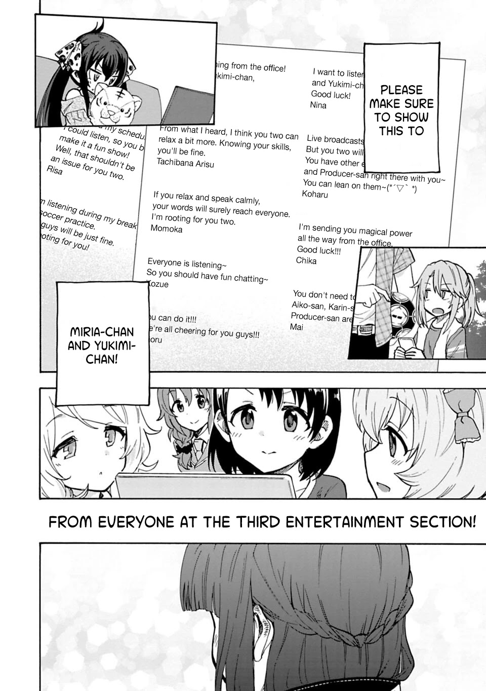 THE iDOLM@STER Cinderella Girls - U149 Chapter 74 page 10 - Chapter 74: Akagi Miria (4)