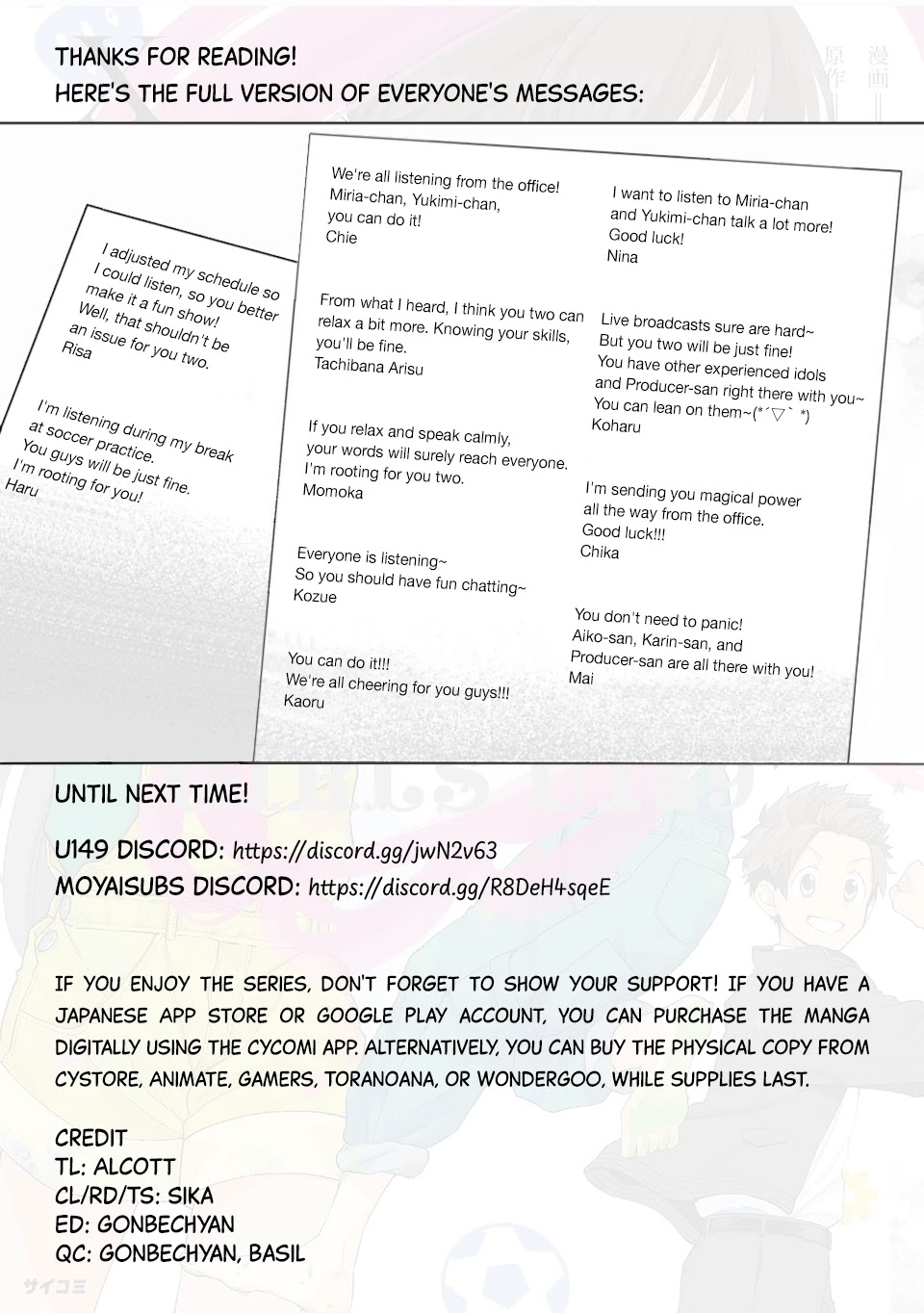 THE iDOLM@STER Cinderella Girls - U149 Chapter 74 page 15 - Chapter 74: Akagi Miria (4)