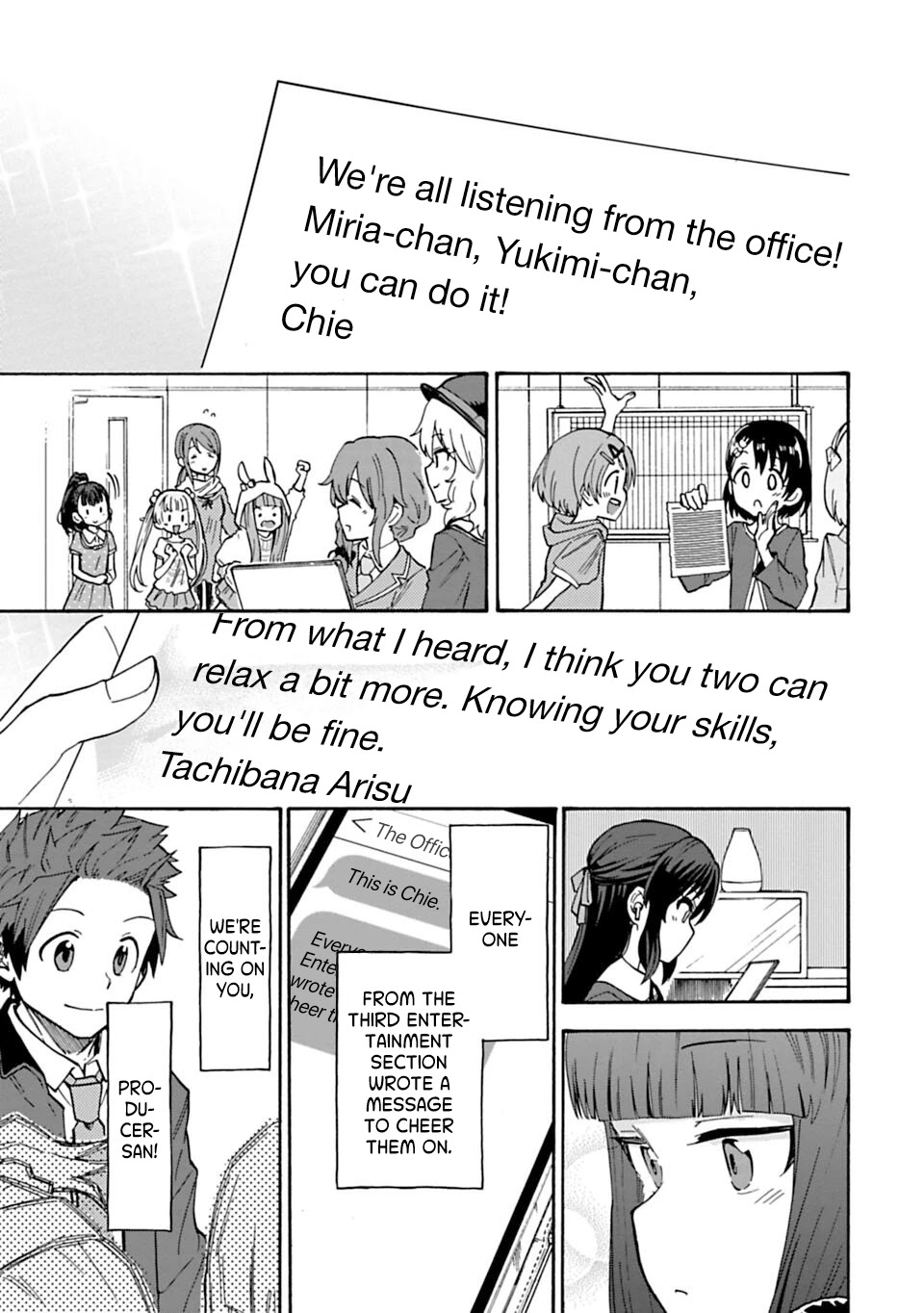 THE iDOLM@STER Cinderella Girls - U149 Chapter 74 page 9 - Chapter 74: Akagi Miria (4)