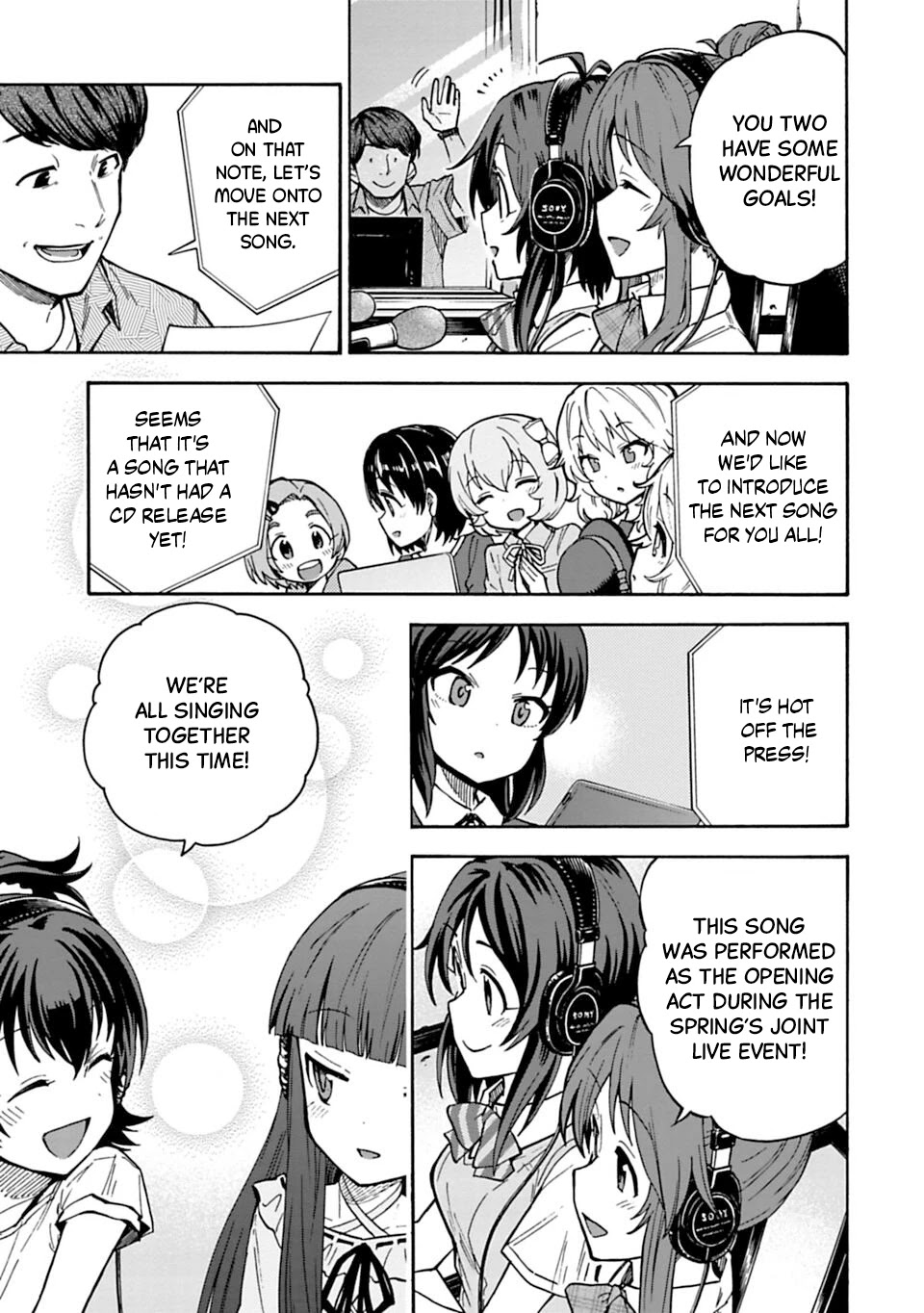 THE iDOLM@STER Cinderella Girls - U149 Chapter 75 page 13 - Chapter 75: Indigo Ring-A-Ling Radio (3)