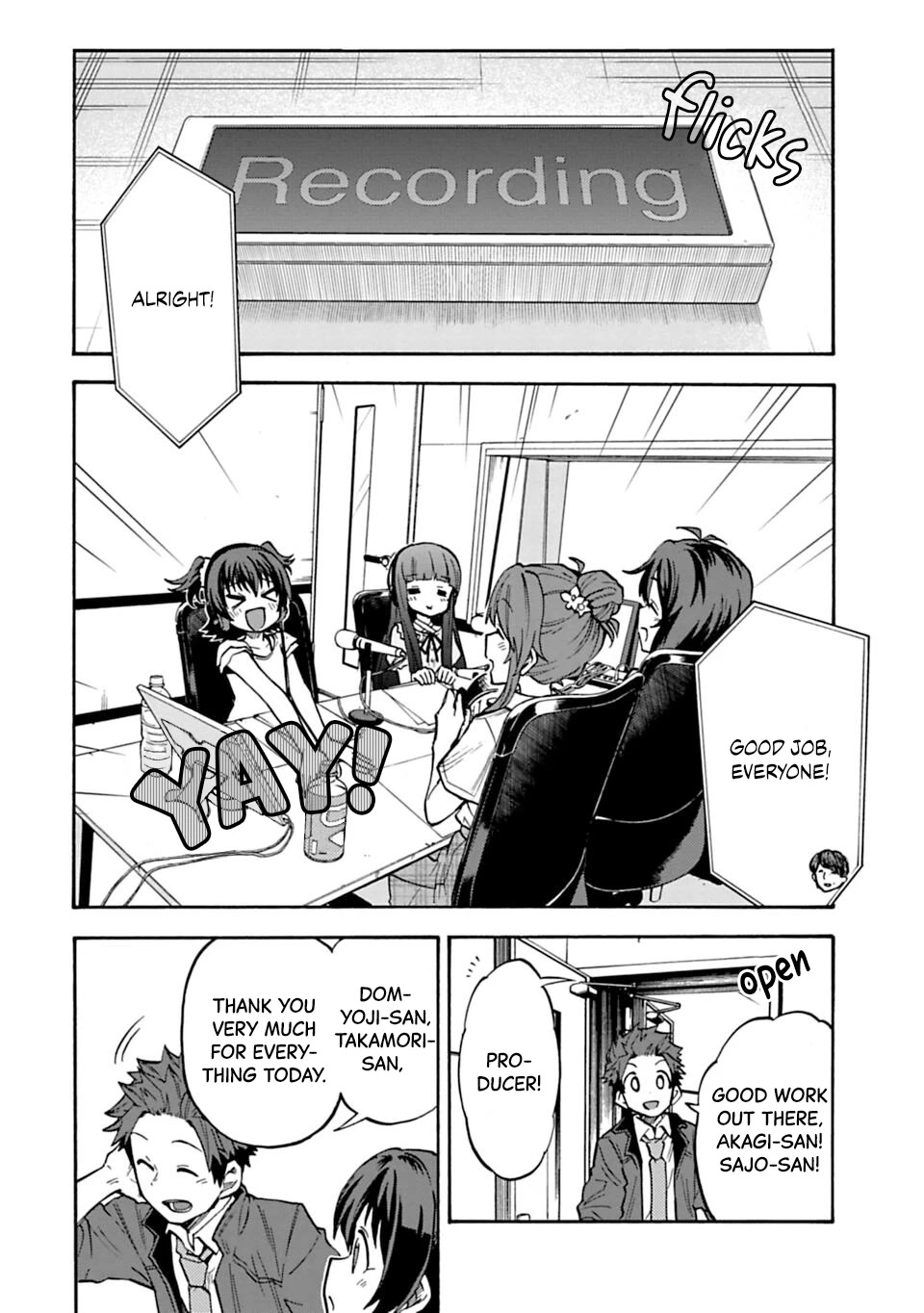 THE iDOLM@STER Cinderella Girls - U149 Chapter 76 page 2 - Chapter 76: Indigo Ring-A-Ling Radio ~After Recording~