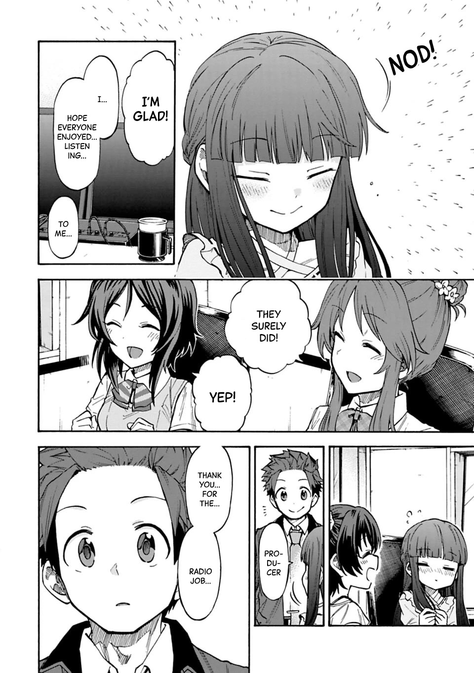 THE iDOLM@STER Cinderella Girls - U149 Chapter 76 page 4 - Chapter 76: Indigo Ring-A-Ling Radio ~After Recording~