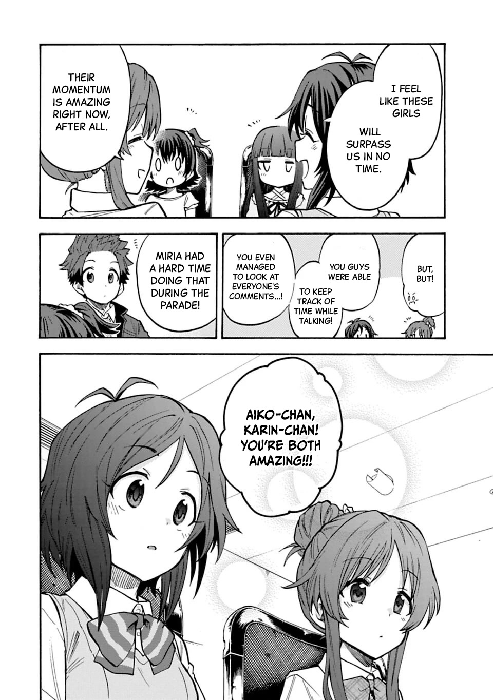 THE iDOLM@STER Cinderella Girls - U149 Chapter 76 page 6 - Chapter 76: Indigo Ring-A-Ling Radio ~After Recording~