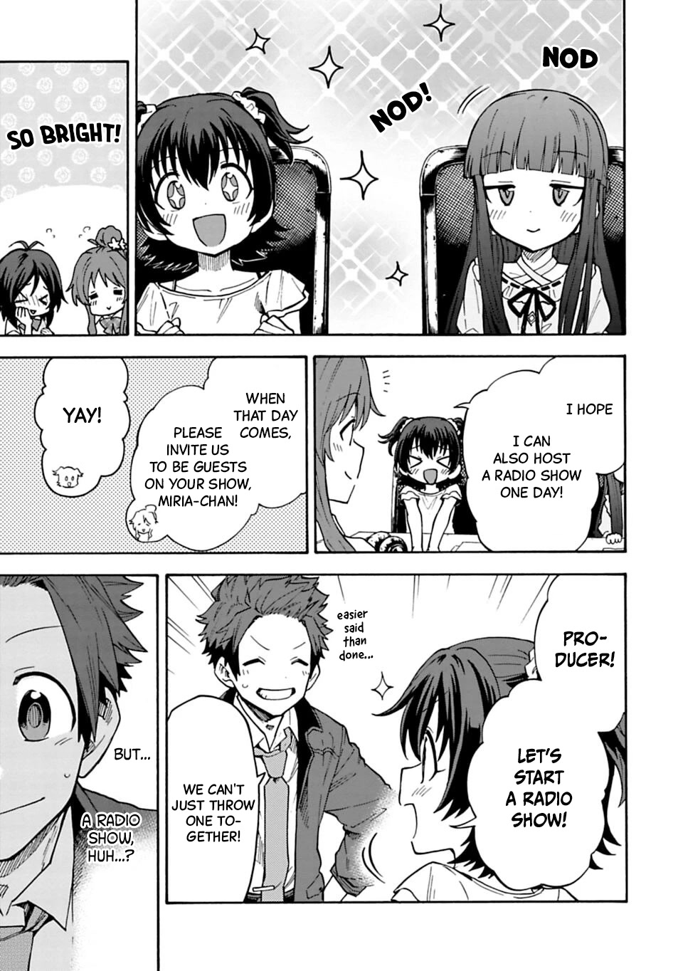 THE iDOLM@STER Cinderella Girls - U149 Chapter 76 page 7 - Chapter 76: Indigo Ring-A-Ling Radio ~After Recording~