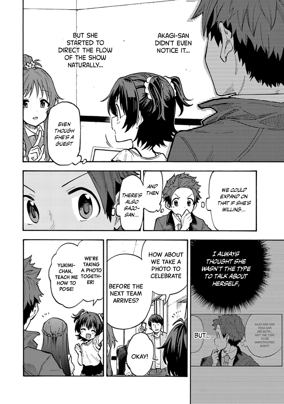 THE iDOLM@STER Cinderella Girls - U149 Chapter 76 page 8 - Chapter 76: Indigo Ring-A-Ling Radio ~After Recording~