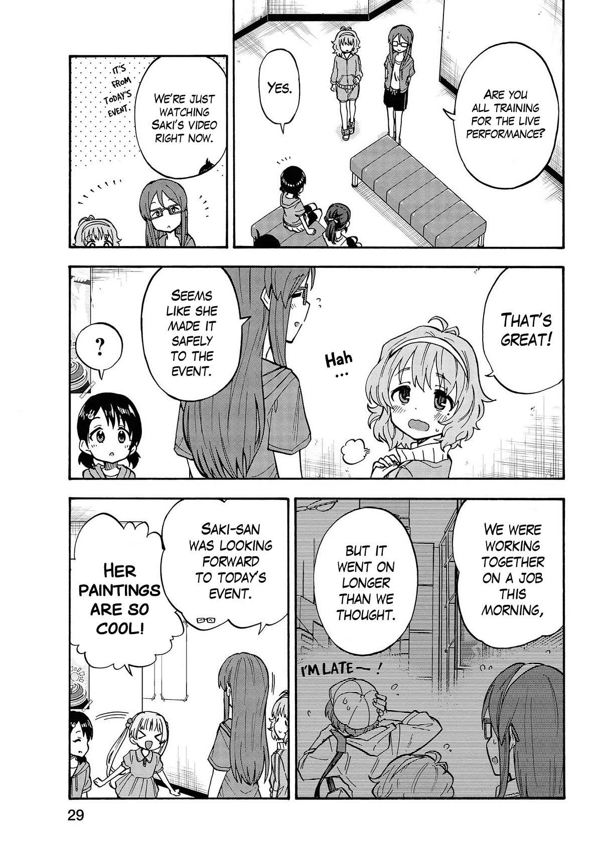 THE iDOLM@STER Cinderella Girls - U149 Chapter 79.5 page 3 - Chapter 79.5: Meanwhile with the Training Group
