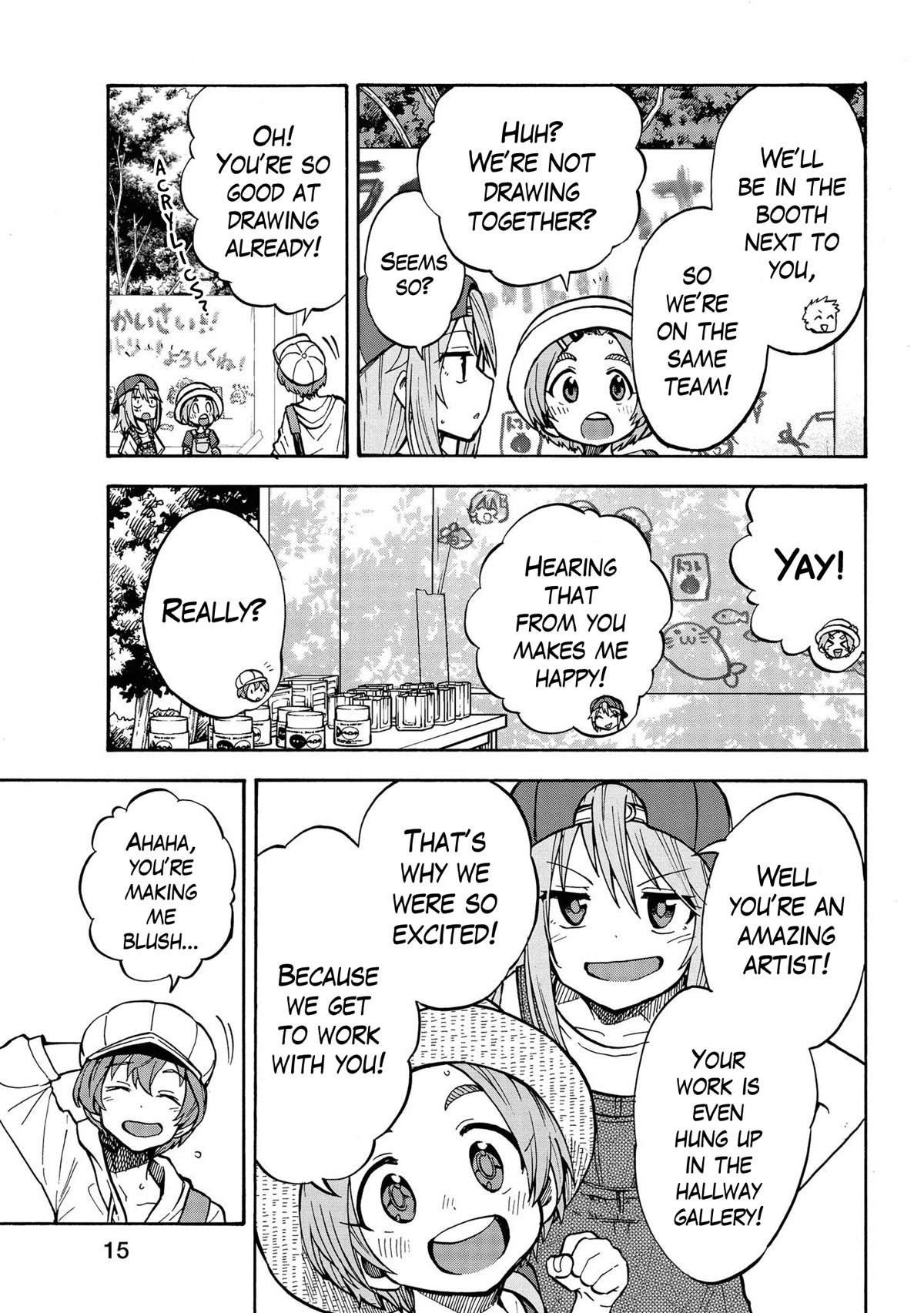 THE iDOLM@STER Cinderella Girls - U149 Chapter 79 page 12 - Chapter 79: Aozora Arts Festival Part 1