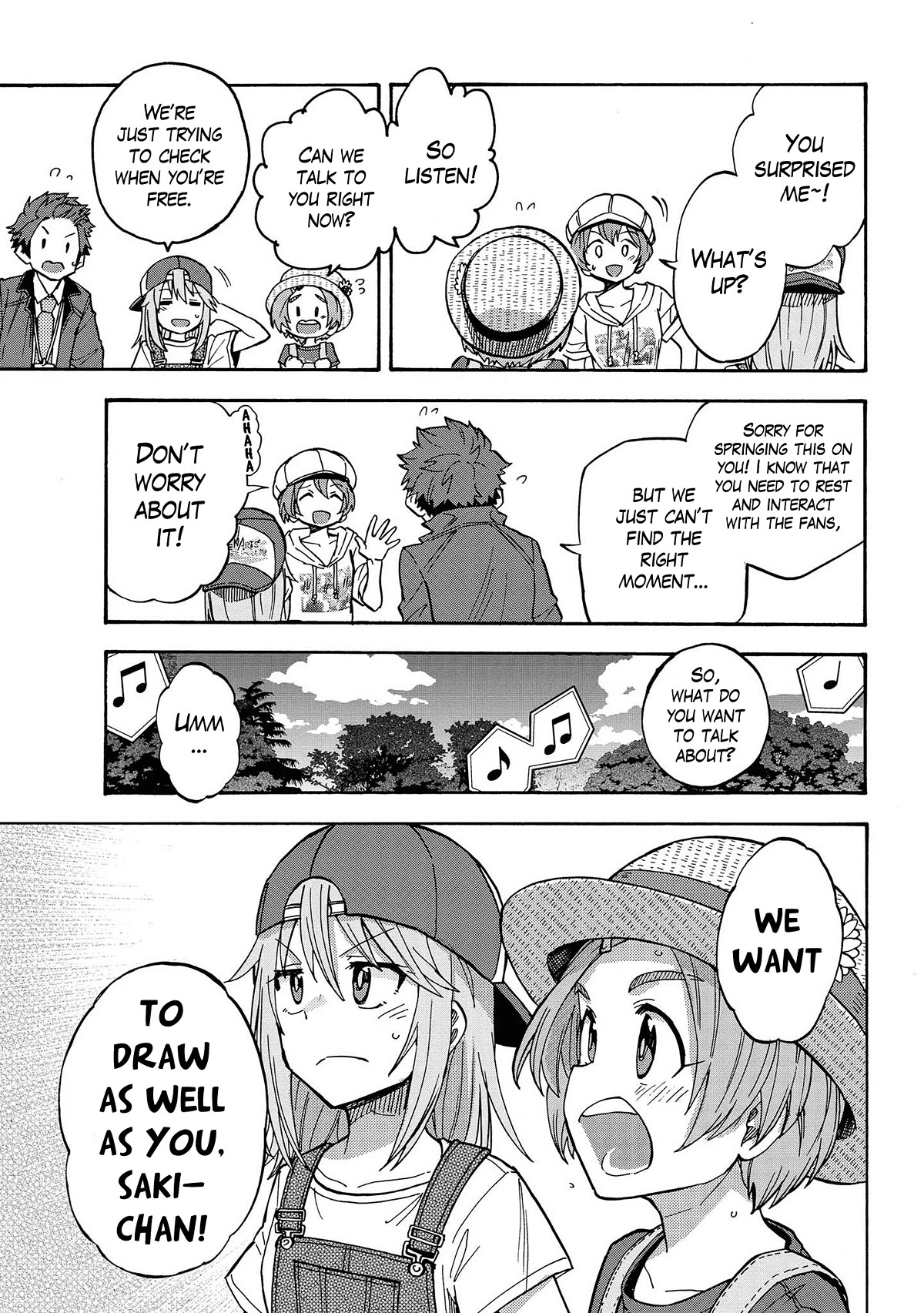 THE iDOLM@STER Cinderella Girls - U149 Chapter 80 page 3 - Chapter 80: Aozora Arts Festival Part 2