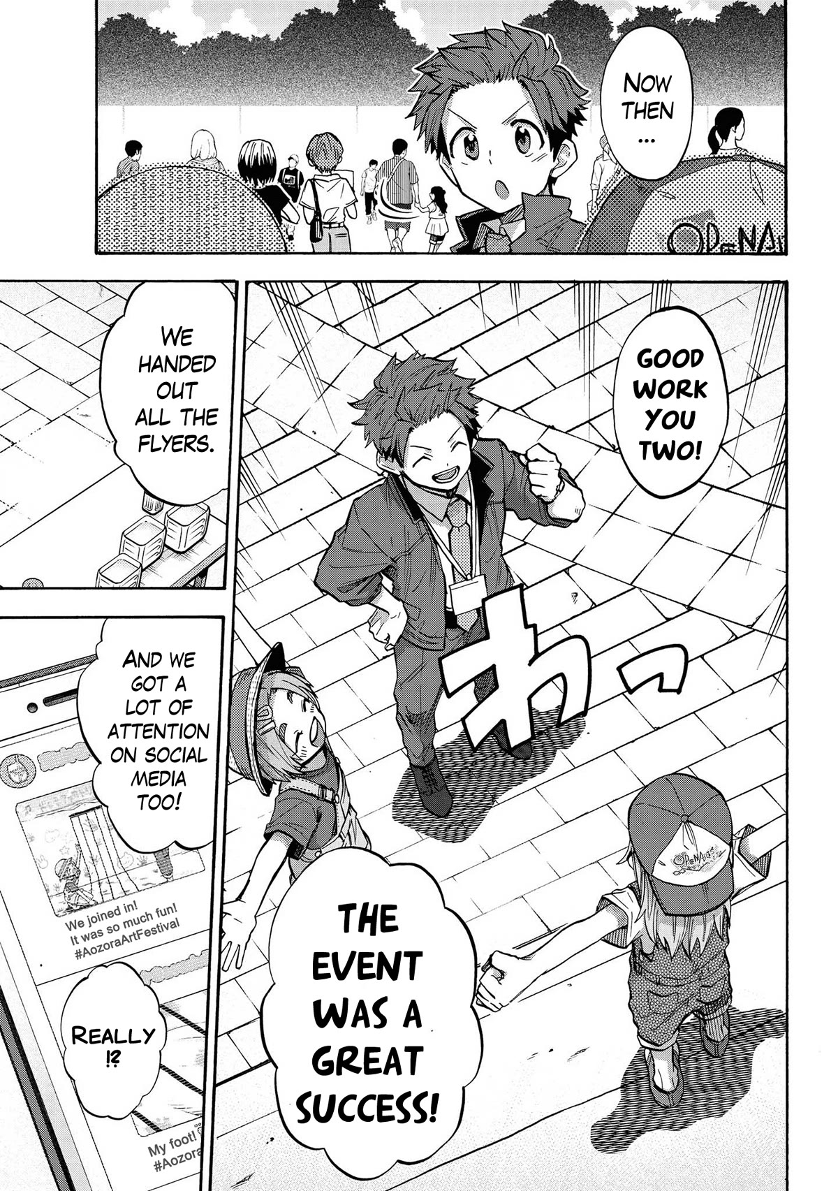 THE iDOLM@STER Cinderella Girls - U149 Chapter 83 page 3 - Chapter 83: Aozora Art Festival Part 4