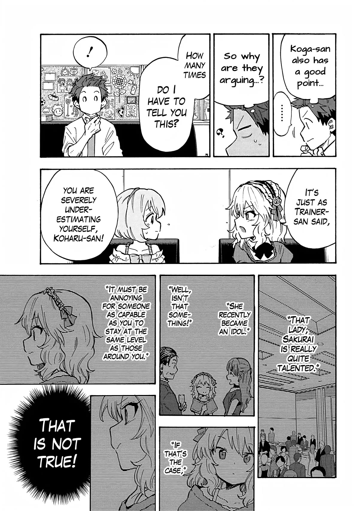 THE iDOLM@STER Cinderella Girls - U149 Chapter 91 page 15 - Chapter 91: Flowering fight!?