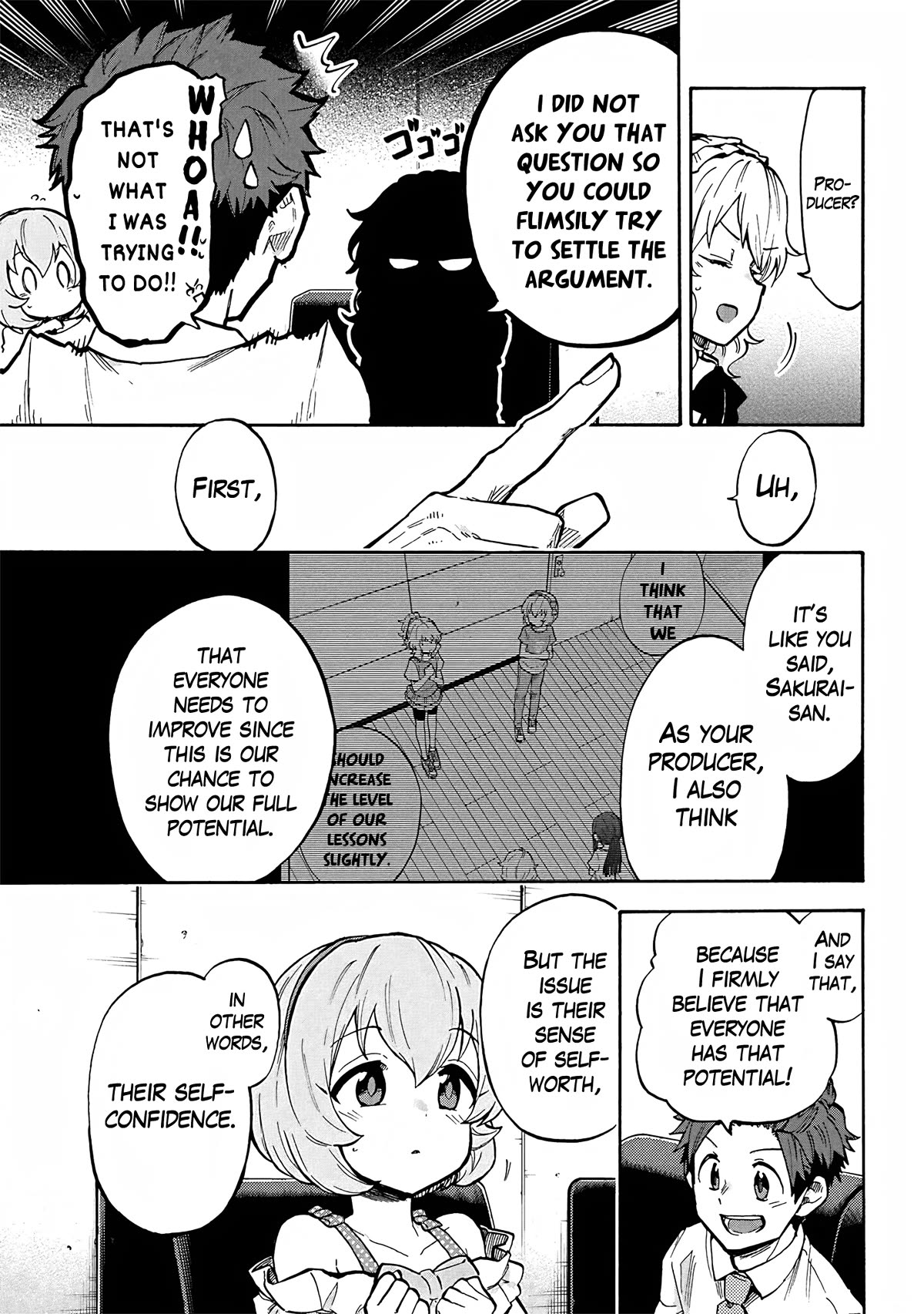 THE iDOLM@STER Cinderella Girls - U149 Chapter 91 page 21 - Chapter 91: Flowering fight!?